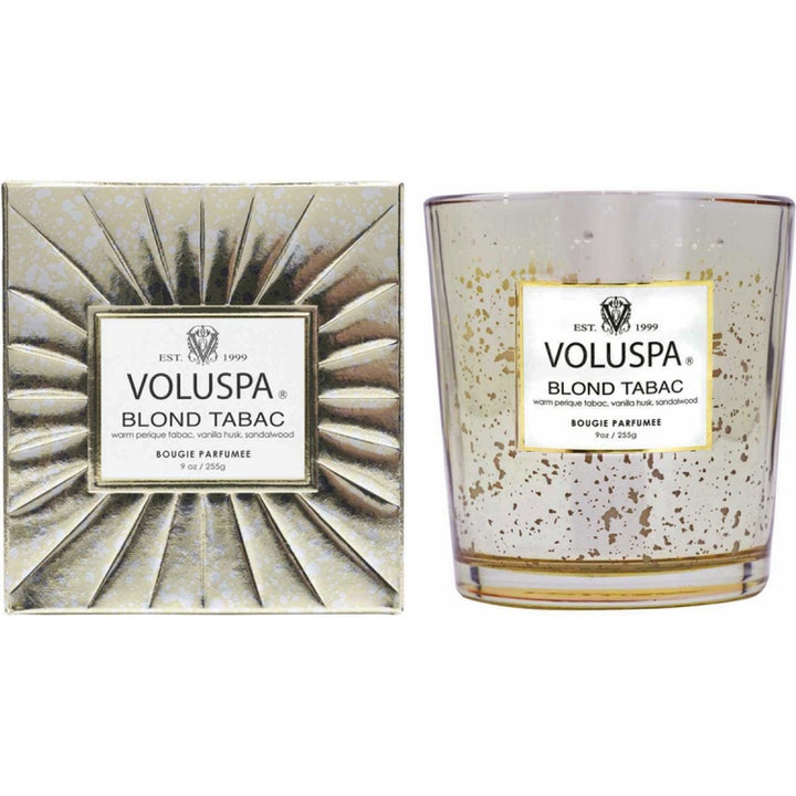 Boxed Candle Blonde Tabac